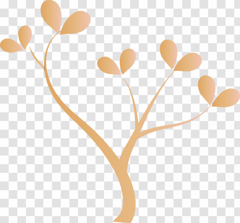 Leaf Branch Plant Stem Plant Heart Transparent PNG