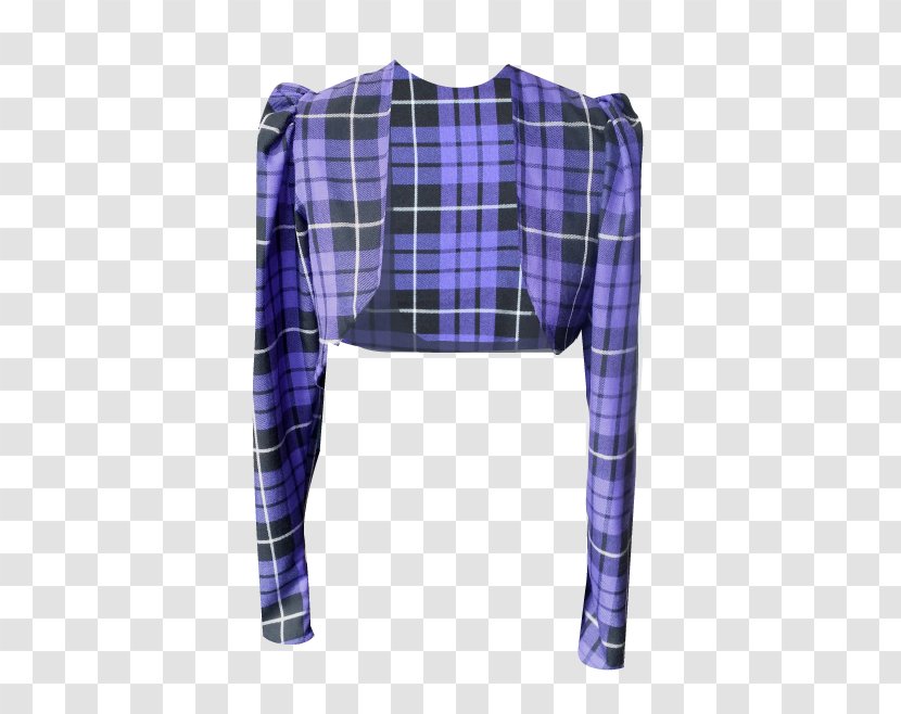 T-shirt Outerwear Jacket Coat Clothing - Tartan Transparent PNG