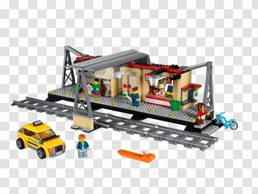LEGO 60050 City Train Station Rail Transport Lego Transparent PNG