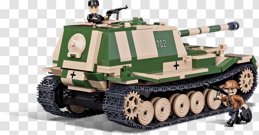 Elefant Tank Destroyer Cobi Toy Construction Set - Vehicle Transparent PNG