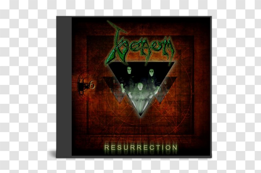 Venom Resurrection Black Metal Album Welcome To Hell - Watercolor Transparent PNG
