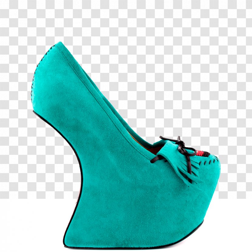 High-heeled Shoe Green Suede Court - Highheeled - Second Day Ashura Transparent PNG