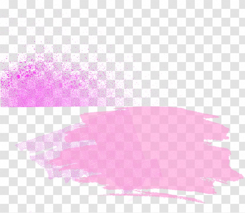 Pink Violet Magenta Purple Lilac - Aquarell Transparent PNG