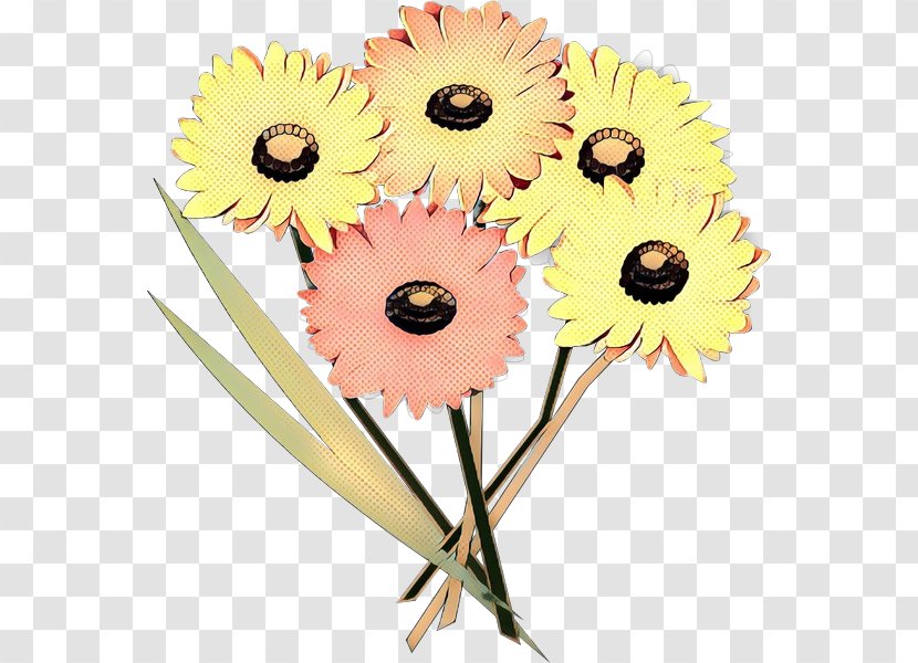 Common Sunflower Cut Flowers Transvaal Daisy Floral Design - Yellow - Plant Transparent PNG
