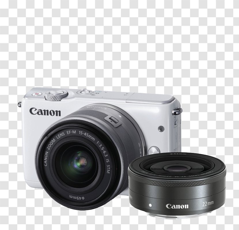 Canon EOS M10 M3 Mirrorless Interchangeable-lens Camera EF-M Lens Mount - Eos Transparent PNG