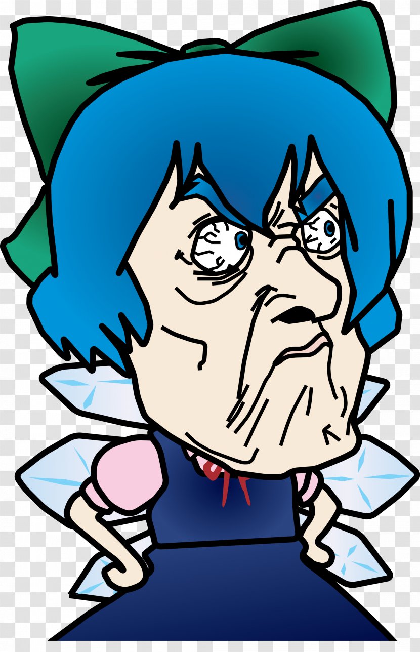 Cirno Touhou Project Video Game Marisa Kirisame Clip Art - Fiction - Candy-colored Transparent PNG