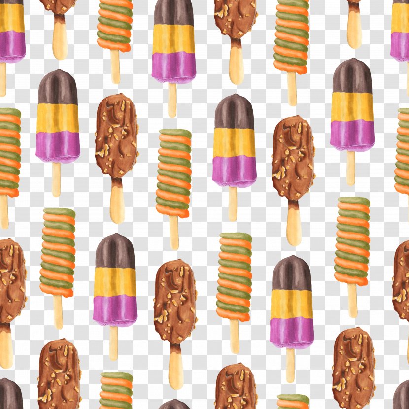 Ice Cream Cake Fudge Cone - Background Shading Transparent PNG