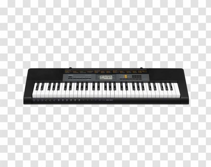 Electronic Keyboard Musical Instruments Casio - Silhouette - Piano Transparent PNG