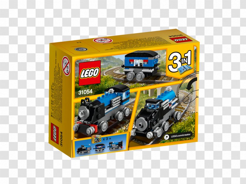 Amazon.com Lego Creator LEGO 31054 Blue Express Toy - Amazoncom Transparent PNG