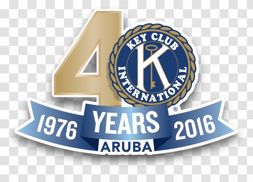 Colegio Arubano Key Club Kiwanis Logo Brand - Oranjestad - 40 Years Transparent PNG