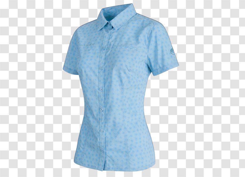 T-shirt Sleeve Mammut Trovat Advanced Clothing - Collar Transparent PNG