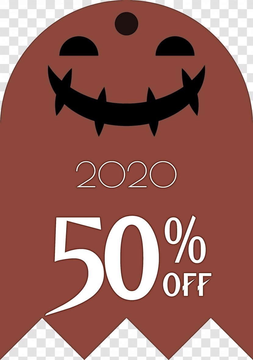Halloween Discount Halloween Sales 50% Off Transparent PNG