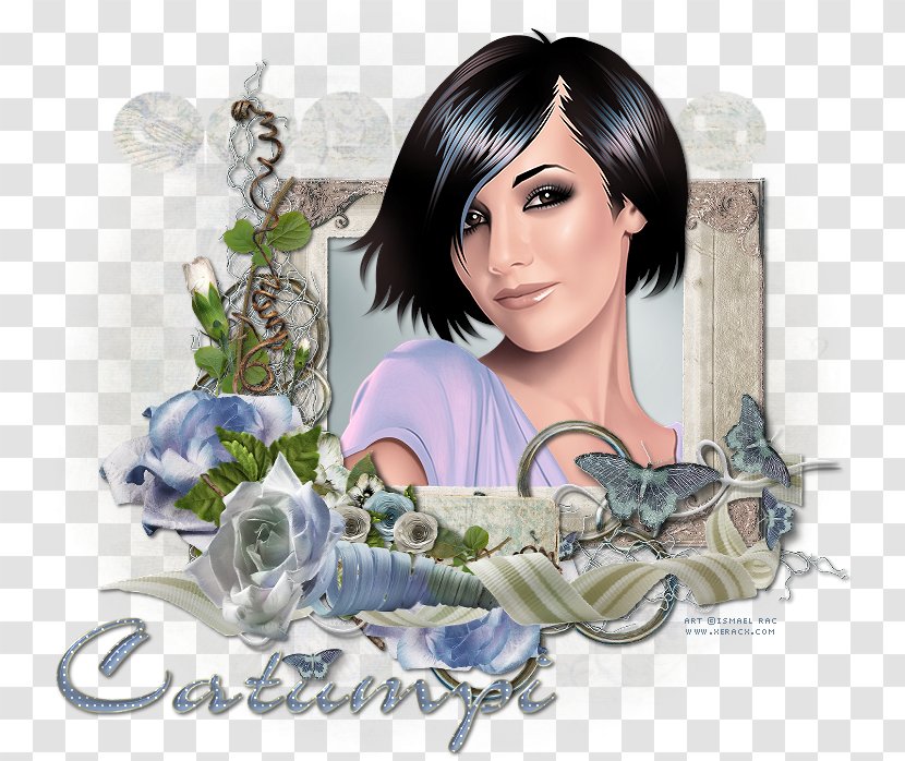 Black Hair Coloring Brown - Wig - Cherish Transparent PNG