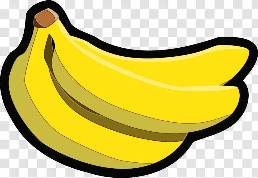 Pixel Art Logo - Yellow - Saba Banana Cooking Plantain Transparent PNG