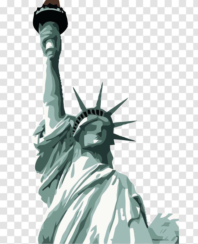 Statue Of Liberty State Park The New Colossus Sculpture - Flower Transparent PNG