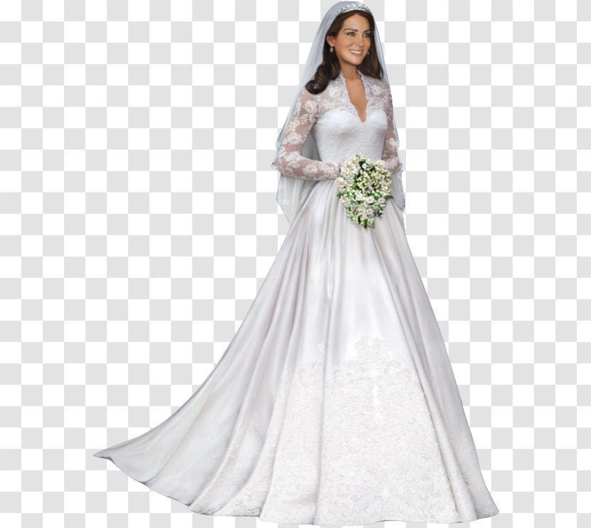 United Kingdom Wedding Of Prince William And Catherine Middleton Bride Dress Doll - Frame Transparent PNG