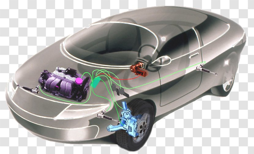 Car Drive By Wire Brake-by-wire Vehicle - Motor Transparent PNG