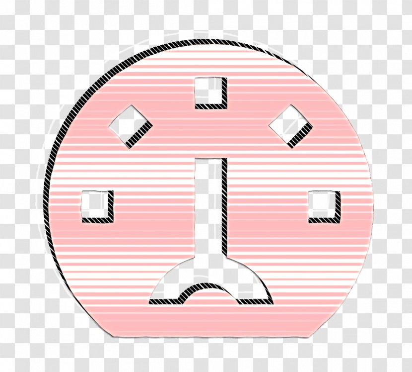 Analog Icon Device Gauge - Pink - Logo Symbol Transparent PNG
