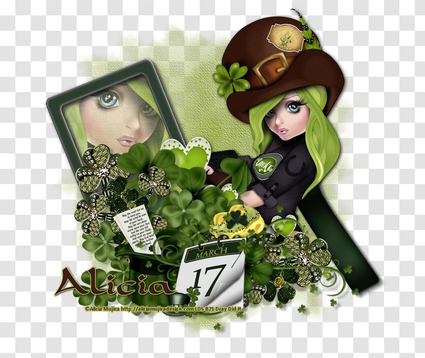 Green Flower - Grass - ALICIA MUJICA Transparent PNG