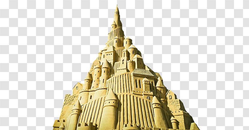 Sand Art And Play Sculpture Castle Statue - Spire Transparent PNG