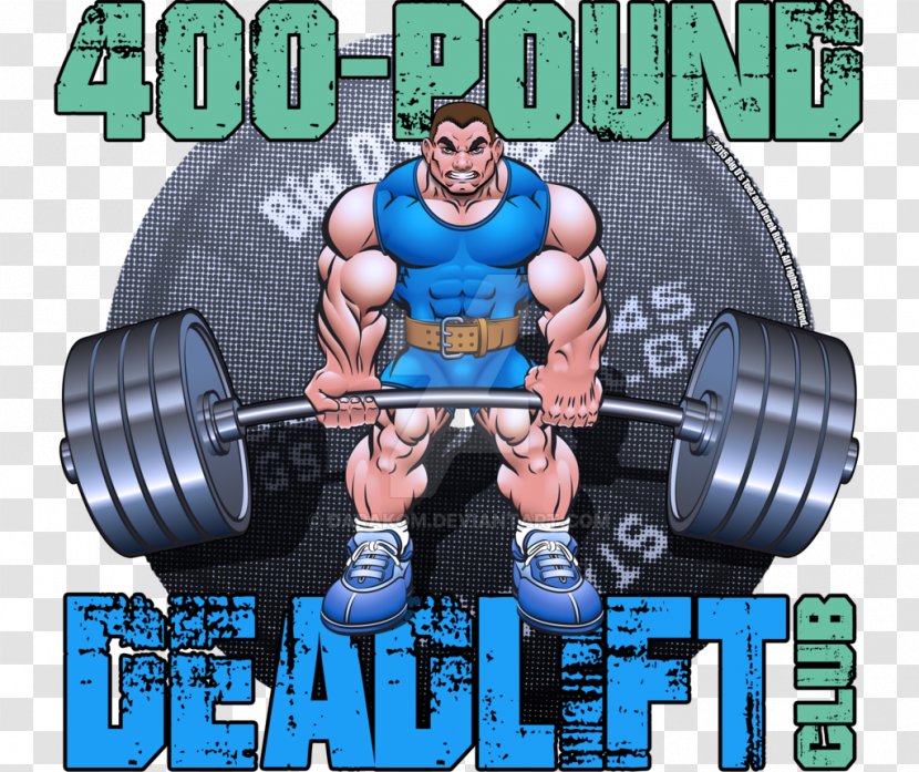 Muscle Character Fiction Weight Training - Frame - Deadlift Transparent PNG