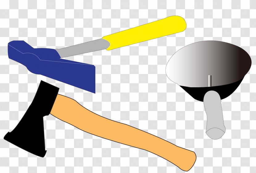 Bricklayer Shovel - Hammer - Vector Material Ax Transparent PNG