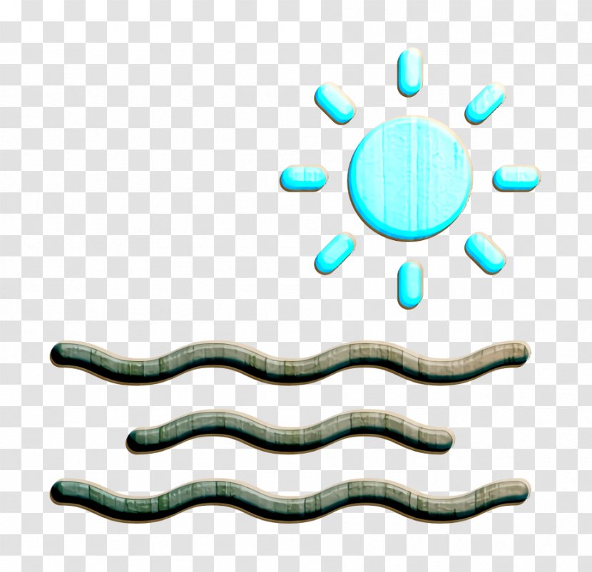 Summer Drink - Aqua - Logo Turquoise Transparent PNG