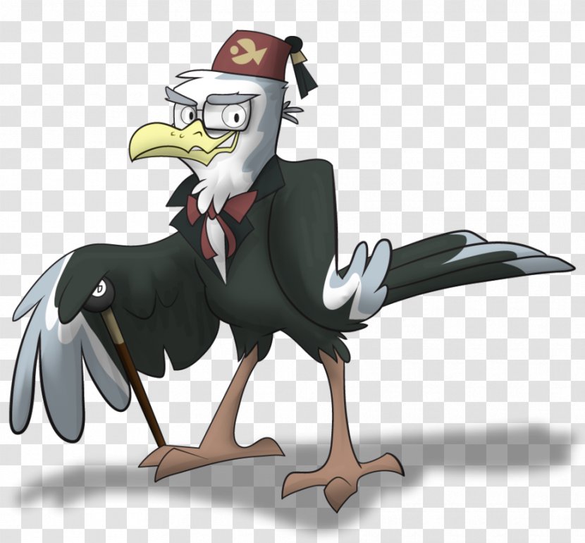 Grunkle Stan Bird Of Prey Beak Aviary - Filigree Transparent PNG