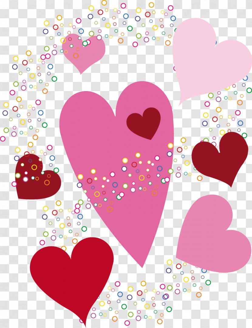 Heart Valentine's Day Clip Art Image Love - Valentines Transparent PNG