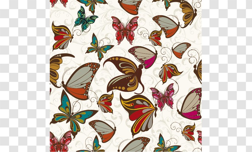 Monarch Butterfly Visual Arts Illustration - Invertebrate - Pattern Vector Design Transparent PNG