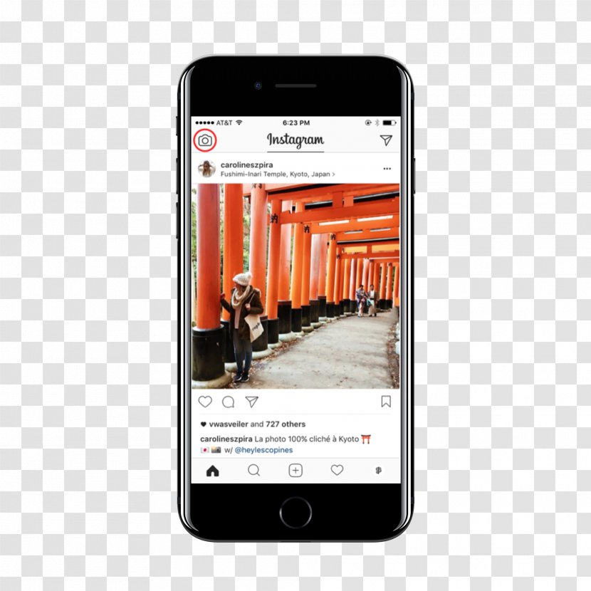 Smartphone Instagram Influencer Marketing Social Media - Communication Device - Live Transparent PNG