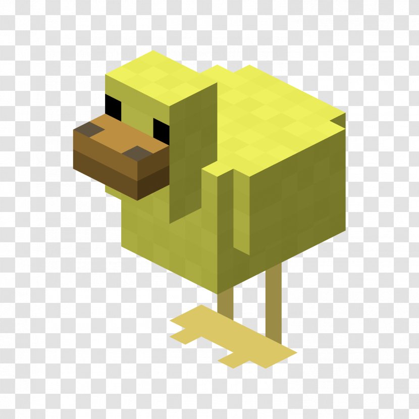 Minecraft: Pocket Edition Chicken Meat Story Mode - Mob - Yellow Chicks Transparent PNG