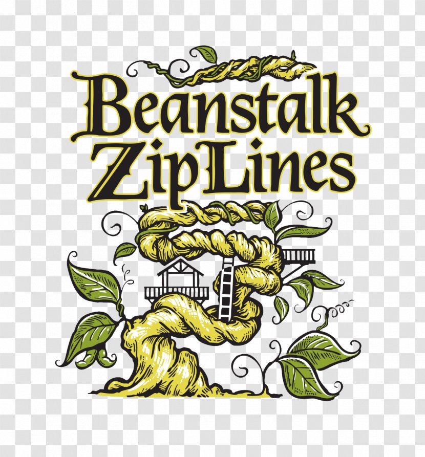 Beanstalk Ziplines Zip-line Climbing Clip Art Illustration - Area Transparent PNG