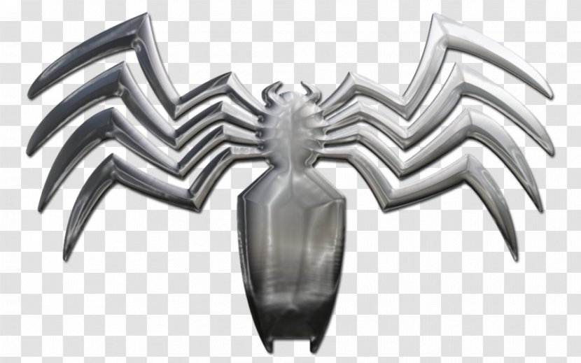 Anti-Venom Spider-Man Eddie Brock Logo - Membrane Winged Insect - Venom Transparent PNG