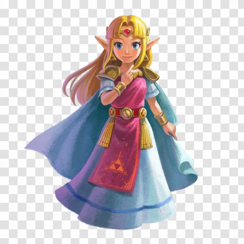 The Legend Of Zelda: A Link Between Worlds To Past Princess Zelda Breath Wild Twilight HD - Figurine Transparent PNG