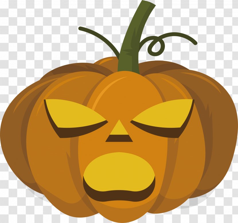 Jack-o-lantern Calabaza Emoticon Pumpkin Clip Art - Smiley - The Expression Of A Frightened Transparent PNG