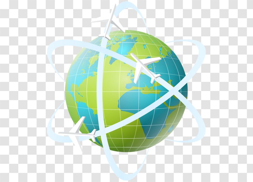 World Air Travel Clip Art - Drawing Transparent PNG