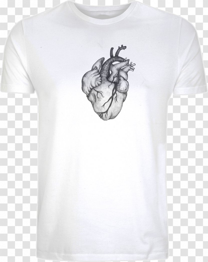 T-shirt Shoulder Sleeve Muscle - Heart - Tshirt Transparent PNG