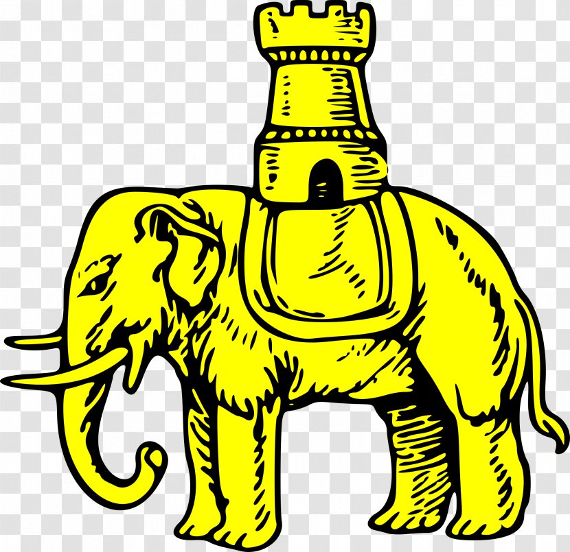 Coat Of Arms Elephant Clip Art - Artwork Transparent PNG