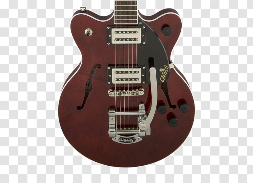Bigsby Vibrato Tailpiece Gretsch G2655T Streamliner Center Block Jr G2622T Double Cutaway Electric Guitar Semi-acoustic - Solid Body Transparent PNG