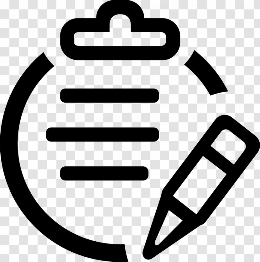 Clip Art Computer Software - Black And White - Evaluation Icon Transparent PNG