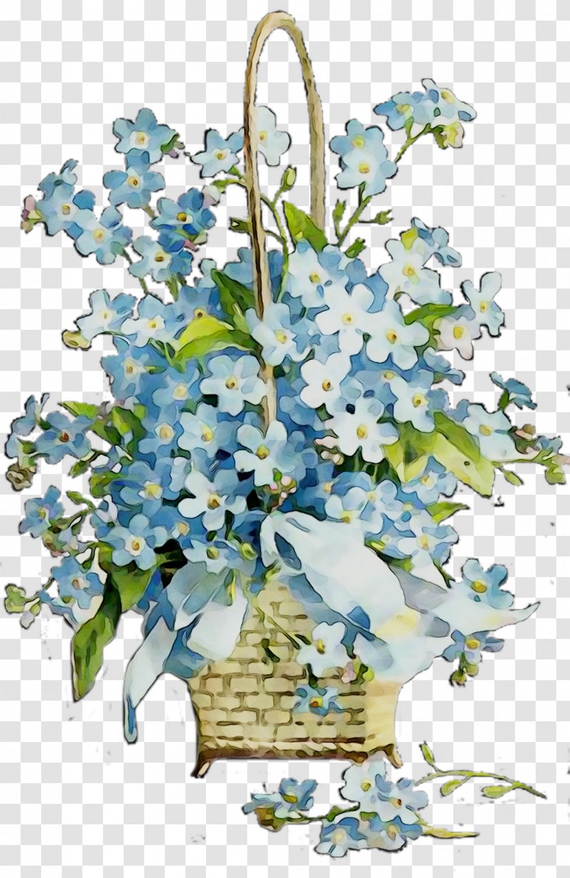 Floral Design Flower Bouquet Cut Flowers Victorian Era - Plant - Delphinium Transparent PNG