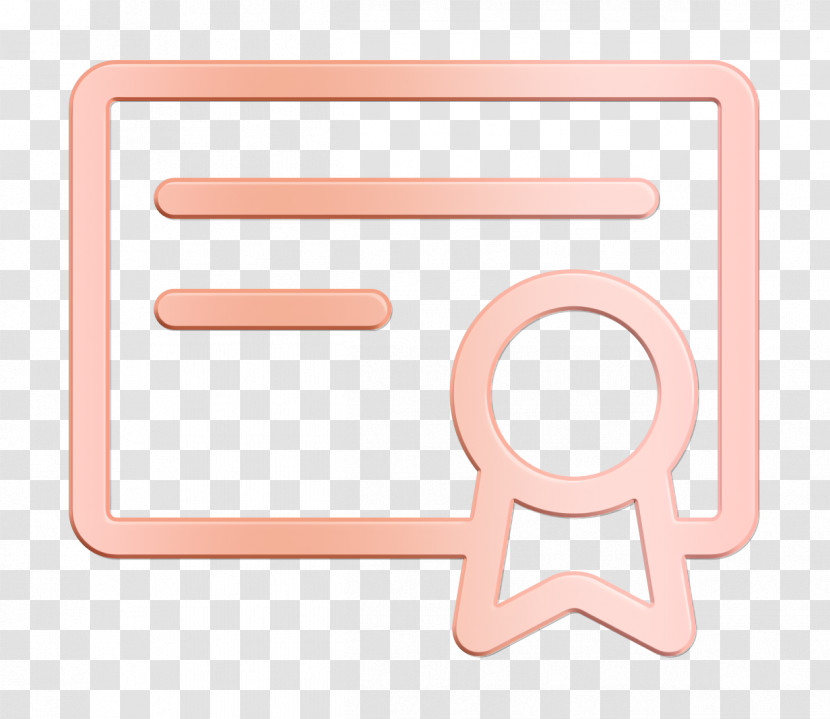 Web Certificate Icon Media And Technology Icon Interface Icon Transparent PNG