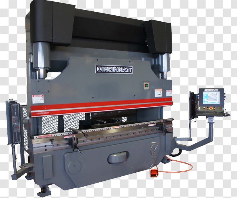 Press Brake Machine Hydraulics Computer Numerical Control - Hydraulic Machinery Transparent PNG