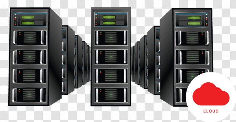 Computer Servers 19-inch Rack Network Data Center - Operations Transparent PNG