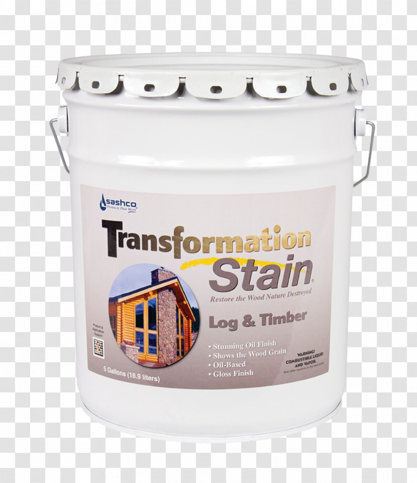 Wood Stain Gallon Lumber Pail Sealant - Color - Oil Transparent PNG