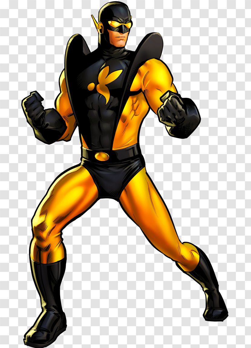 Hank Pym Darren Cross Wasp Iron Man Ant-Man - Yellow Core Transparent PNG