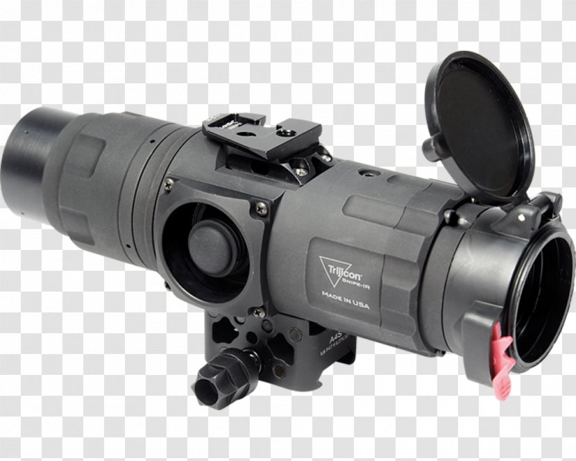 Thermal Weapon Sight Night Vision Telescopic Optics Trijicon - Monocular Transparent PNG