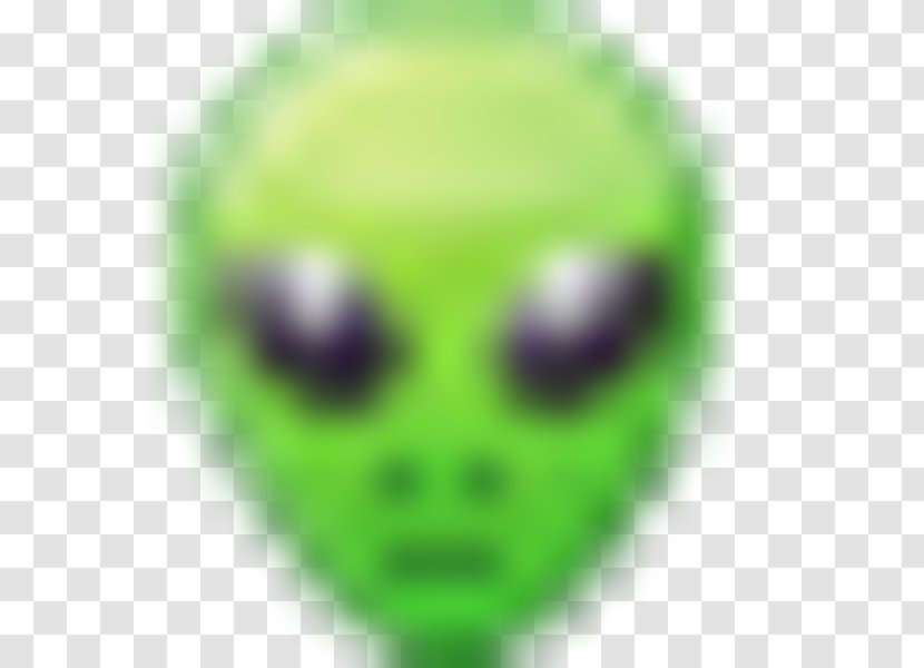 Clip Art - Computer - Alien Face Transparent PNG