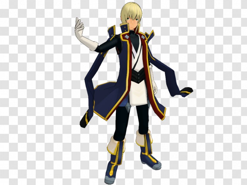 BlazBlue: Calamity Trigger Jin Kisaragi PlayStation Portable Model MikuMikuDance - Frame Transparent PNG